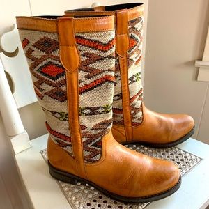 ERIC MICHAEL SOUTHWESTERN BOOT, SIZE 38